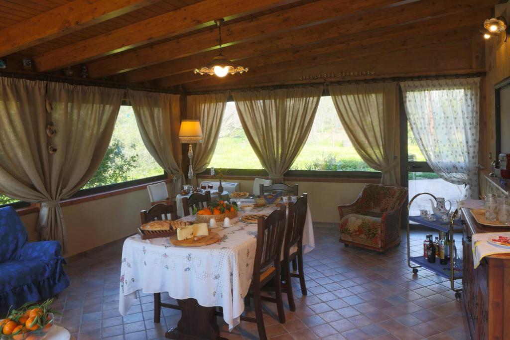 Restaurace v ubytování Villa dei giardini