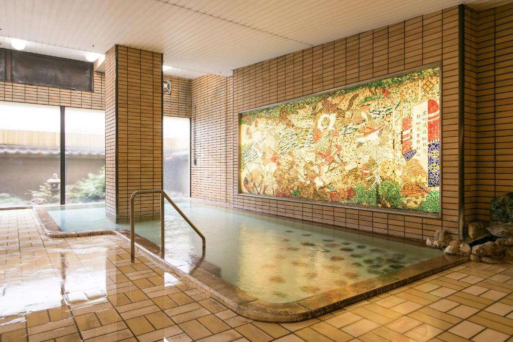Bazén v ubytování Isawa Tokiwa Hotel nebo v jeho okolí