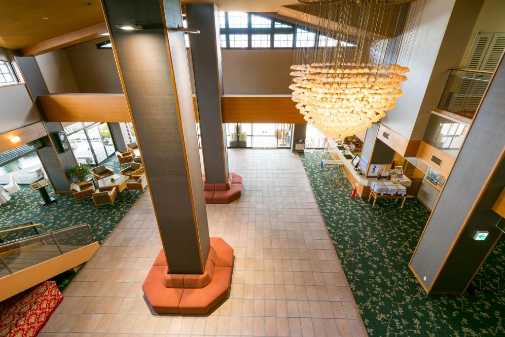 Posezení v ubytování Isawa Tokiwa Hotel