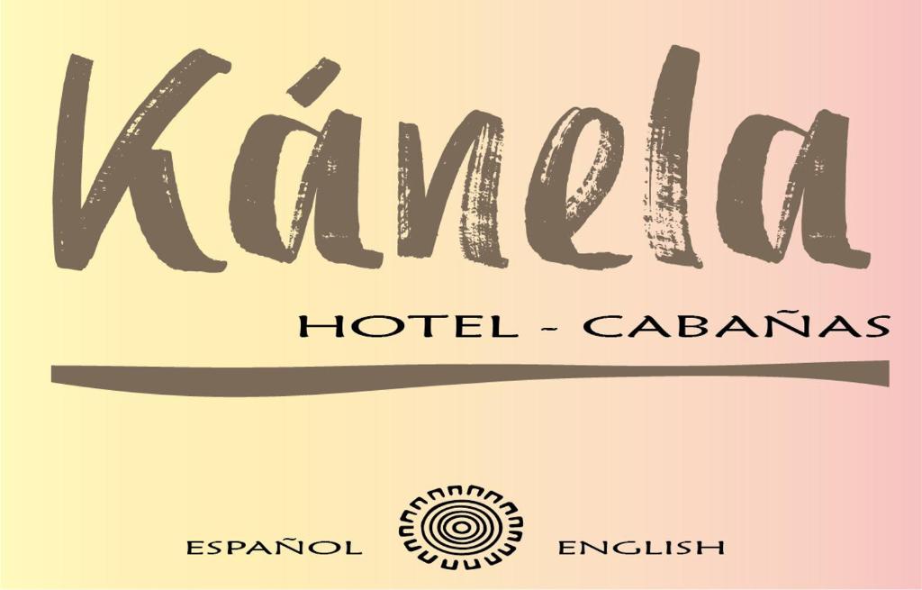 un conjunto de tres logotipos para el hotel kanazawa en Kánela Hotel - Cabañas en Pedernales