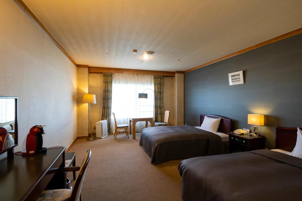 Posezení v ubytování Isawa Tokiwa Hotel