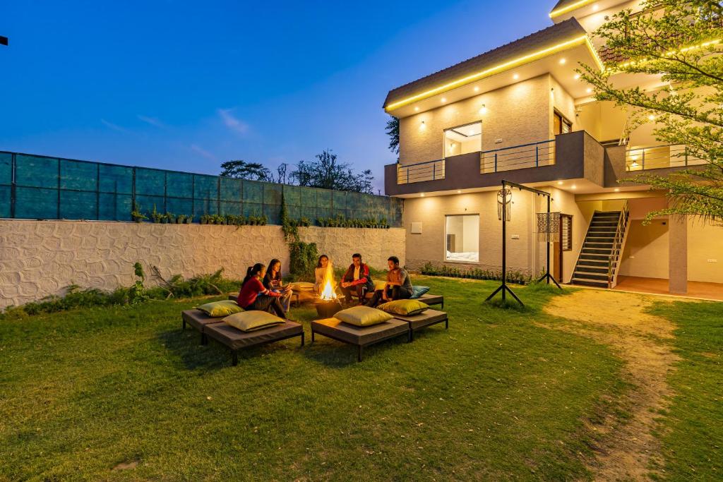 Zahrada ubytování Zostel Homes Pushkar