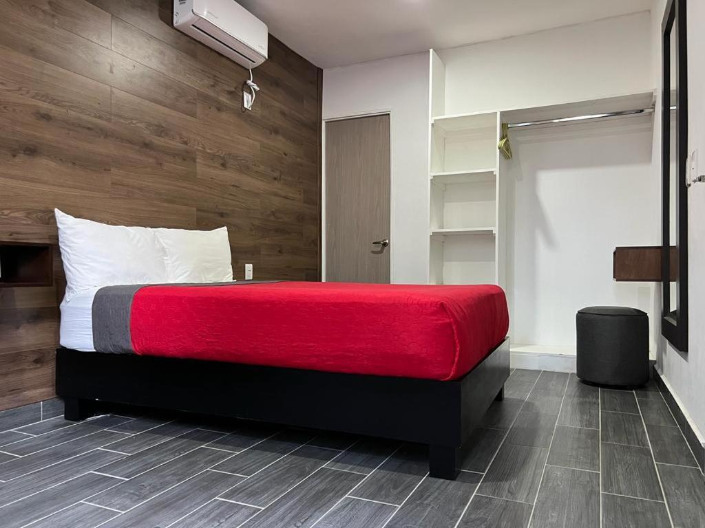 Postel nebo postele na pokoji v ubytování Hotel Natuur