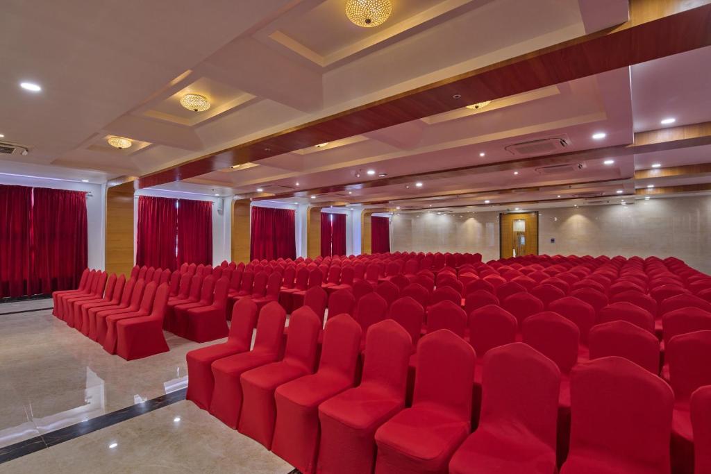 Posezení v ubytování Golden Tulip Tirupati