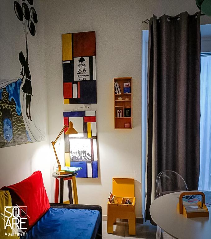 Część wypoczynkowa w obiekcie MR SQUARE apartment