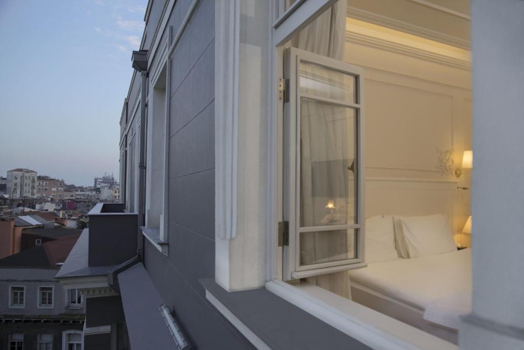 Balkón nebo terasa v ubytování Corinne Art & Boutique Hotel