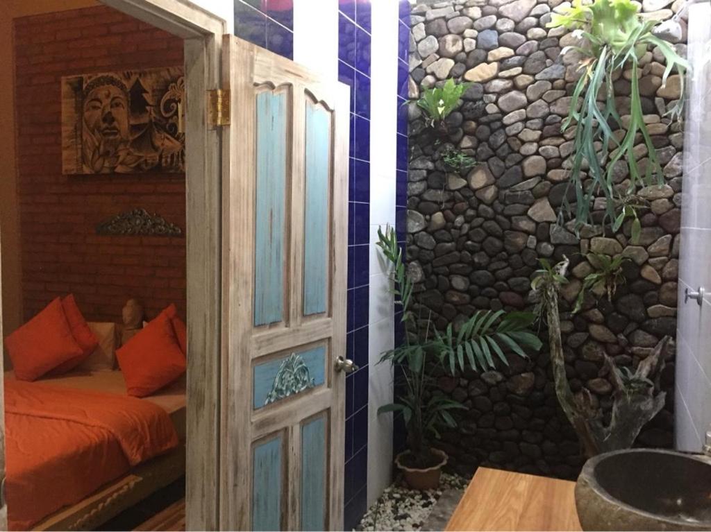 Zahrada ubytování Pranajaya Villa