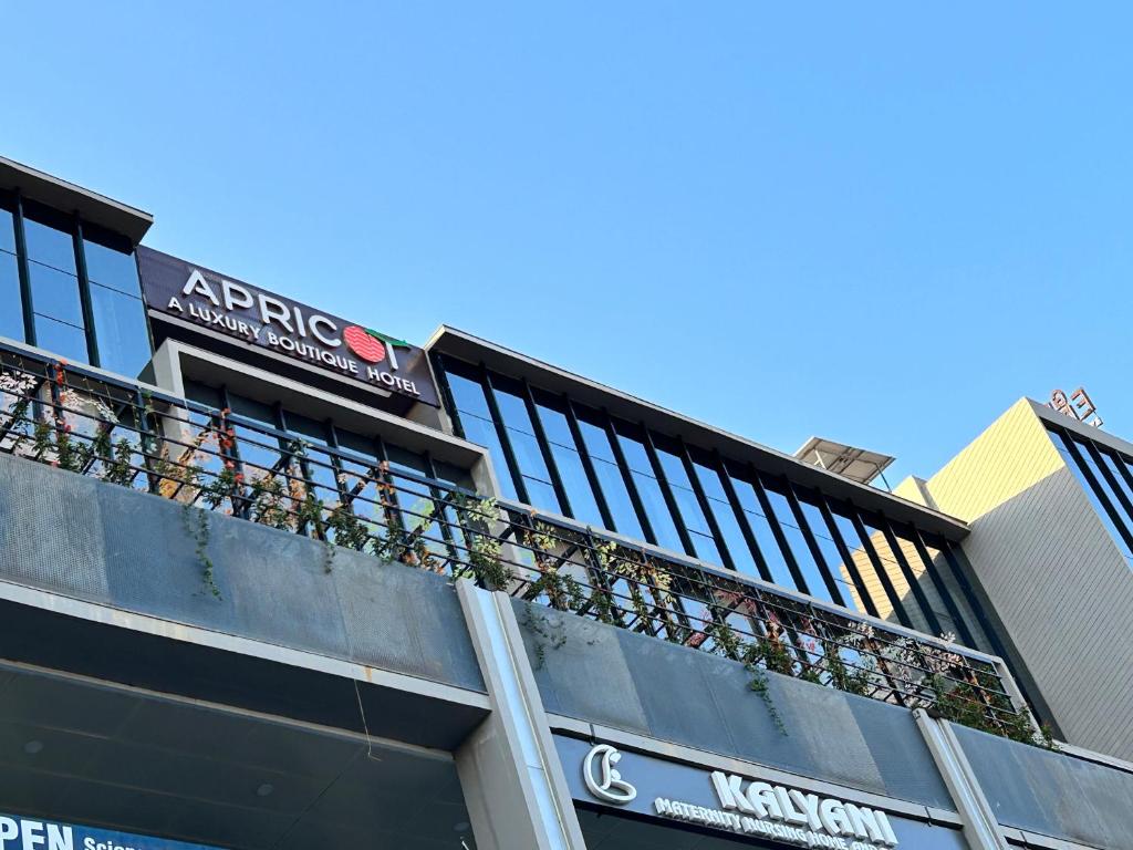 Balkón nebo terasa v ubytování Apricot Motera