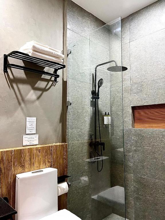 Koupelna v ubytování Hotel Dumaguete