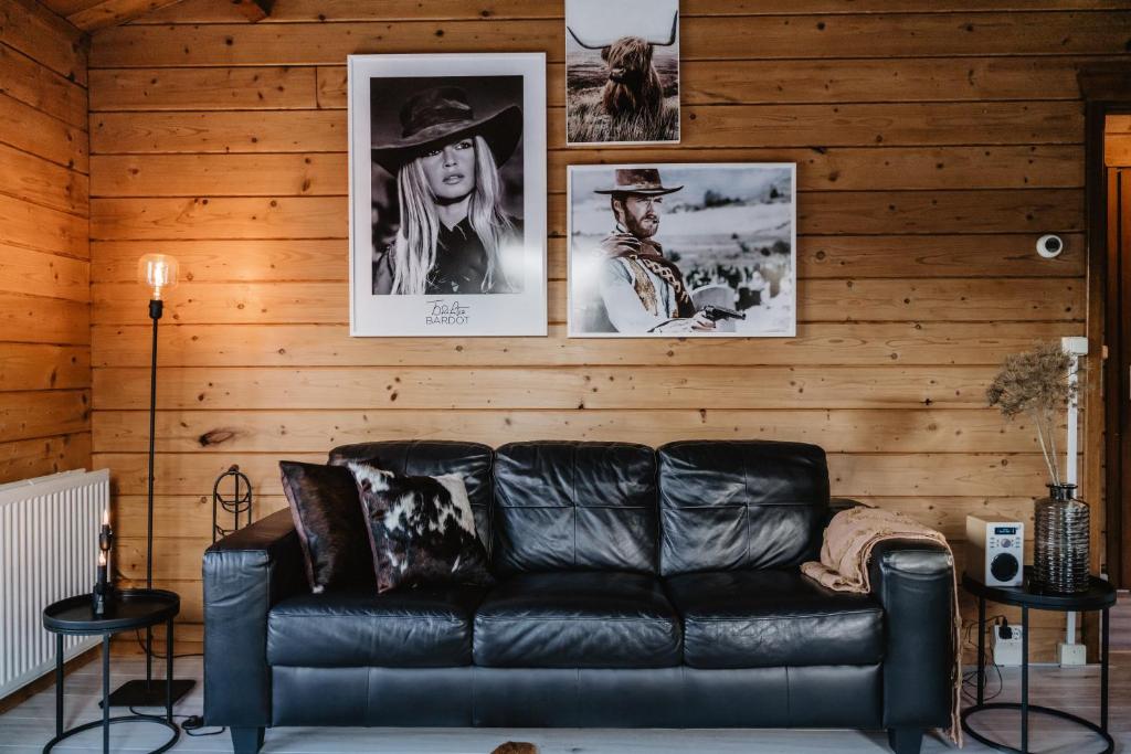 Posezení v ubytování Country Holiday Home