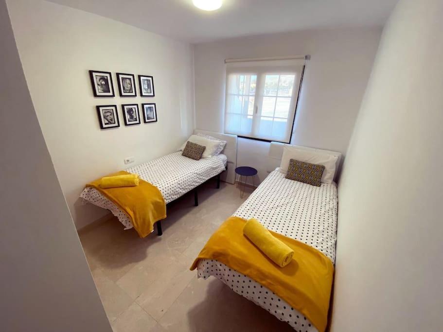Posteľ alebo postele v izbe v ubytovaní Villa Nina 'Luxury villa in the sun'
