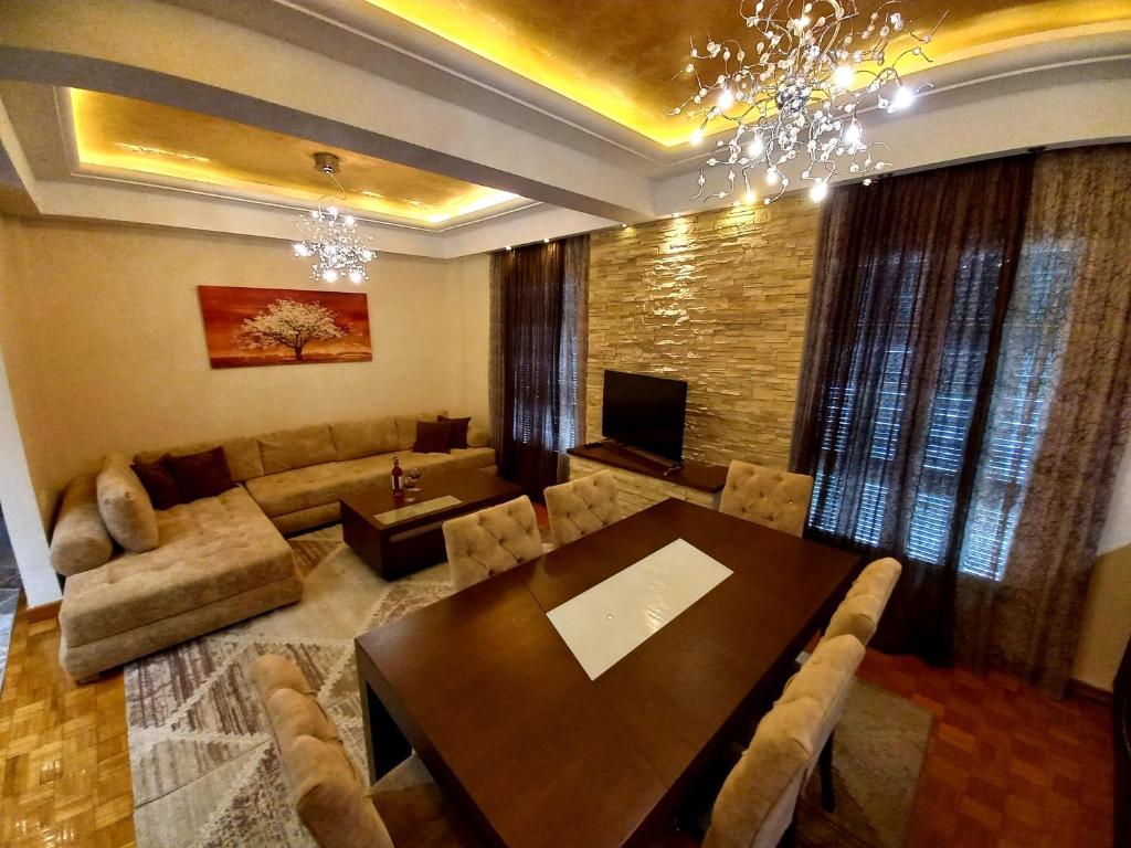 Posezení v ubytování MS Corfu Center Apartment