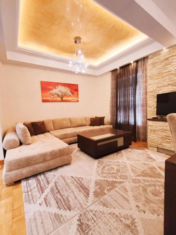 Posezení v ubytování MS Corfu Center Apartment