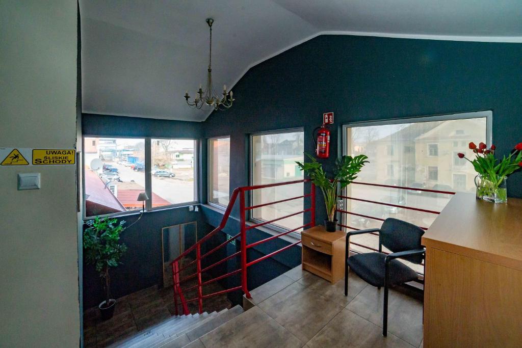 Posedenie v ubytovaní Metropol