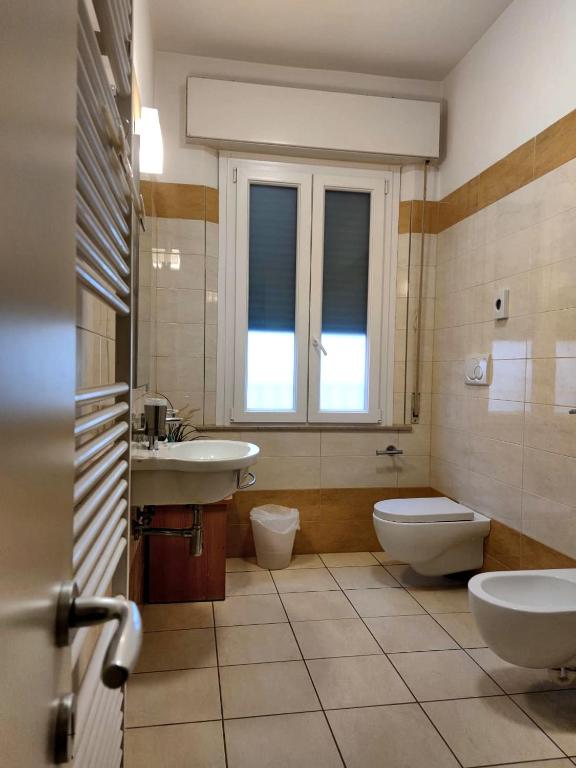 Koupelna v ubytování Hotel Jolie