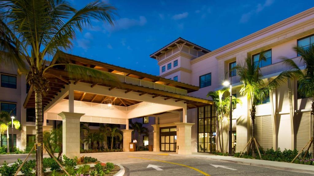 a rendering of the front of a hotel at Hyatt House Naples 5th Avenue in Naples