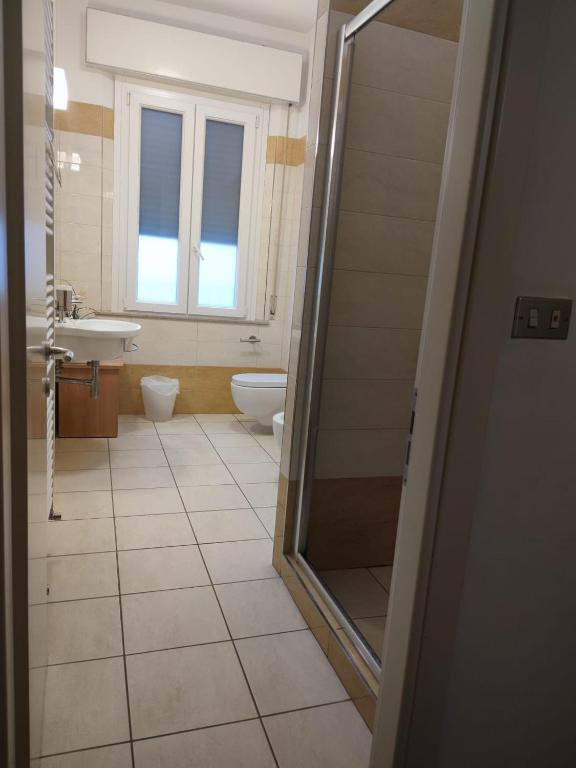 Koupelna v ubytování Hotel Jolie