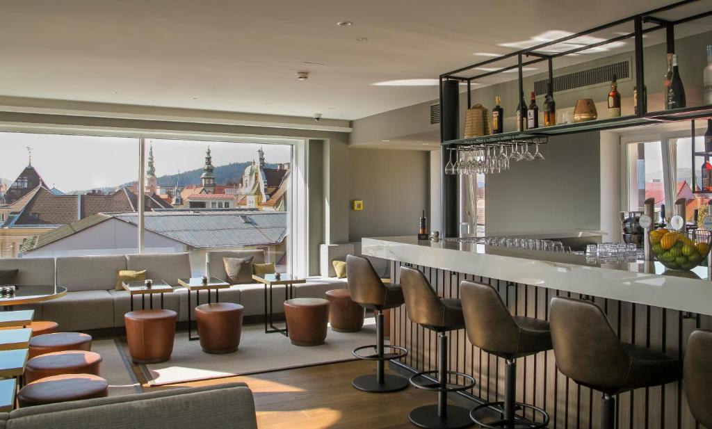 A seating area at Garner Hotel Klagenfurt - Moser Verdino by IHG