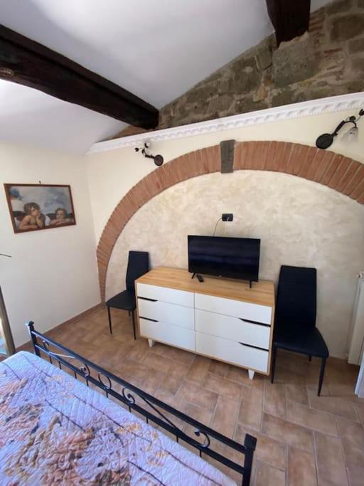Postel nebo postele na pokoji v ubytování Center Ariccia