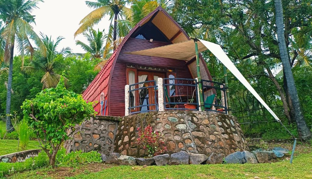 Zahrada ubytování Stargate Villa Pintu Bintang