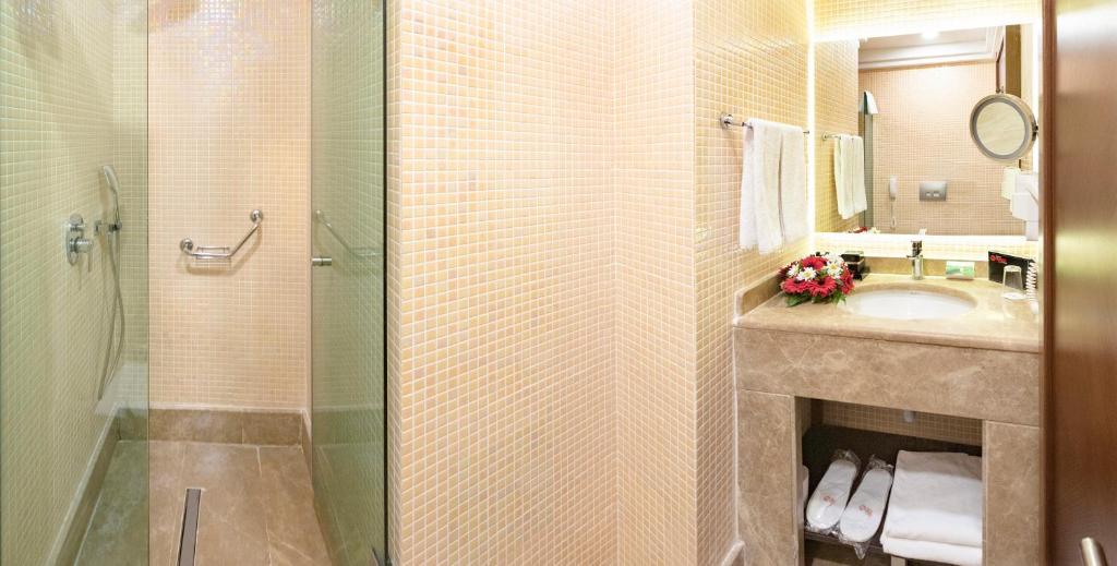 Koupelna v ubytování Grand Makel Hotel Topkapi