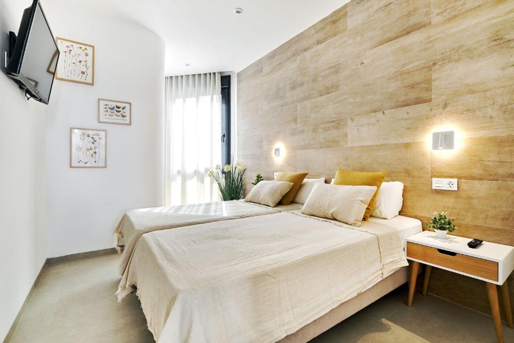 Postel nebo postele na pokoji v ubytování Apartment Tropical Beach