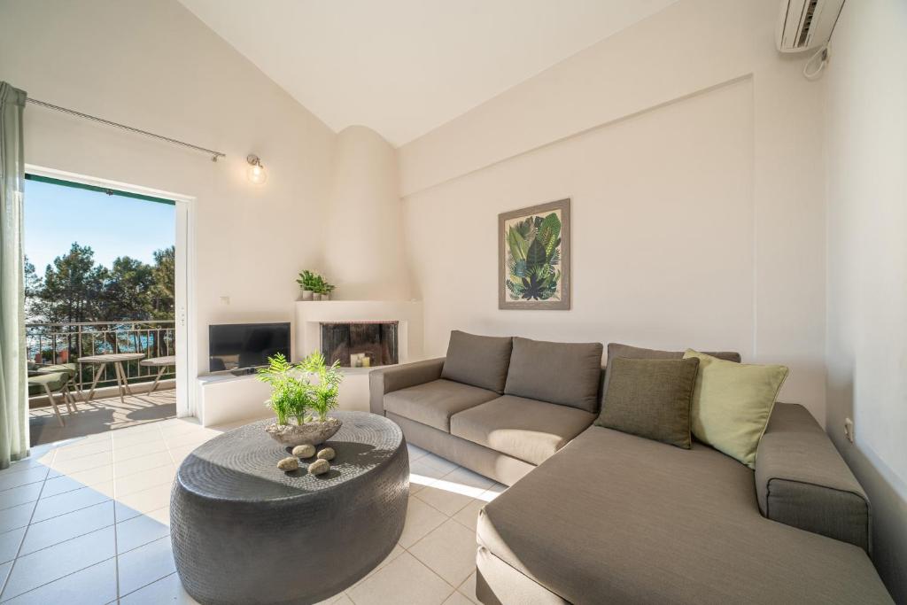 Posezení v ubytování Seashell Luxury Residence - Apartment 1