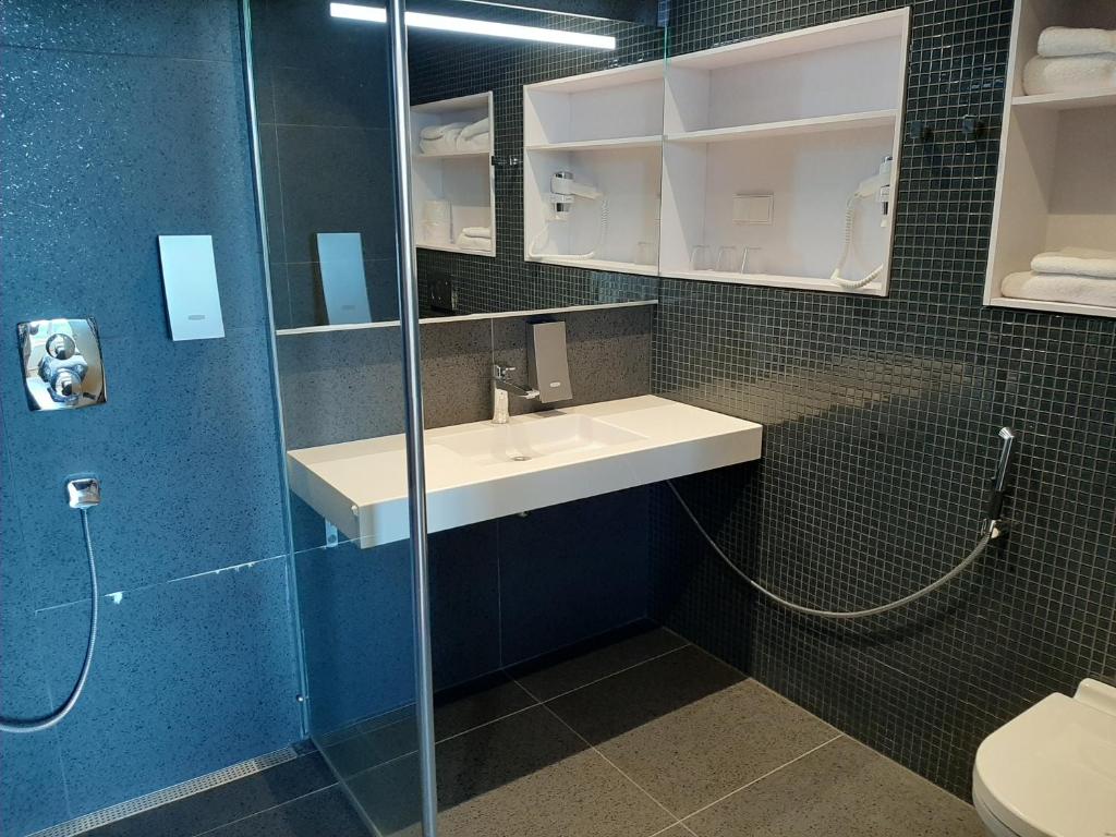 Koupelna v ubytování Spa Tervis