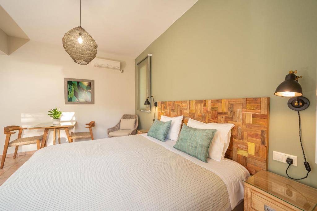 Postel nebo postele na pokoji v ubytování Seashell Luxury Residence - Studio 1