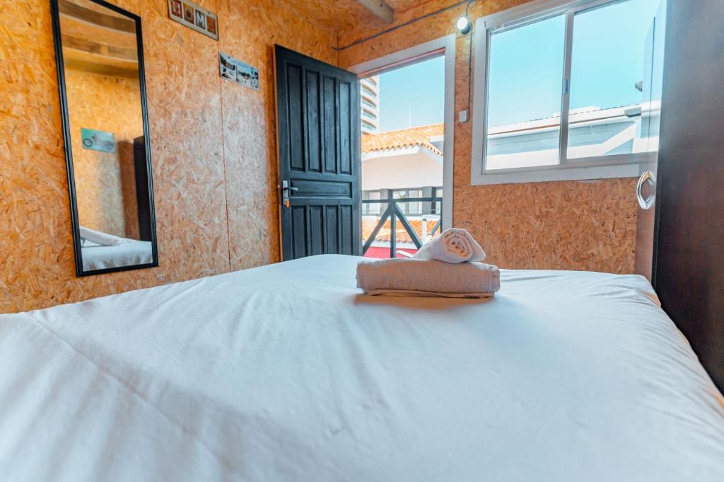 Postel nebo postele na pokoji v ubytování Hostel 32