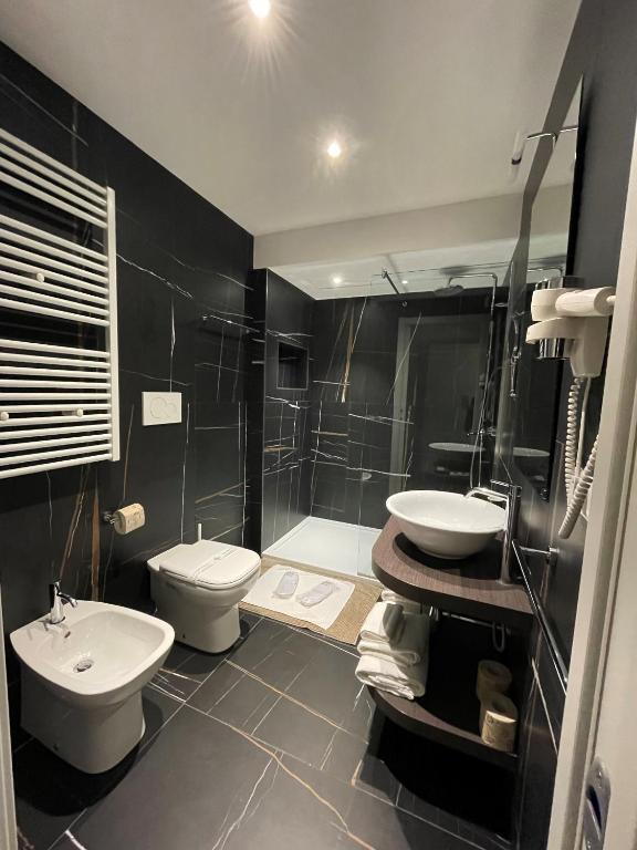 Kúpeľňa v ubytovaní Hotel Studio Inn Centrale & Milano Urban Padel