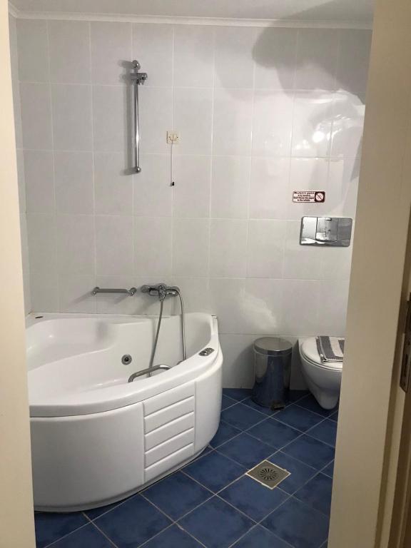 Koupelna v ubytování Hotel Cristina Maris