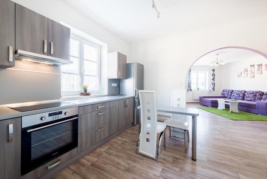 Köök või kööginurk majutusasutuses Hostel Foster
