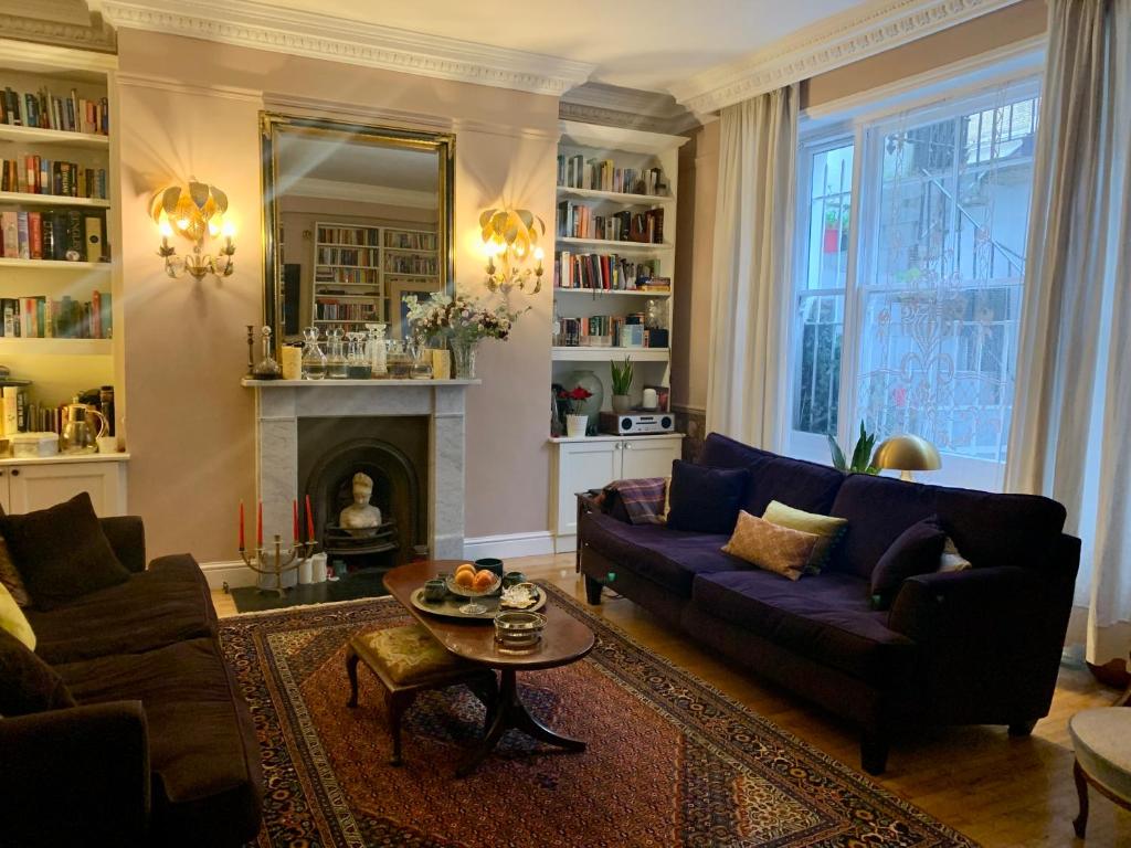 Posezení v ubytování Apartment in Notting Hill