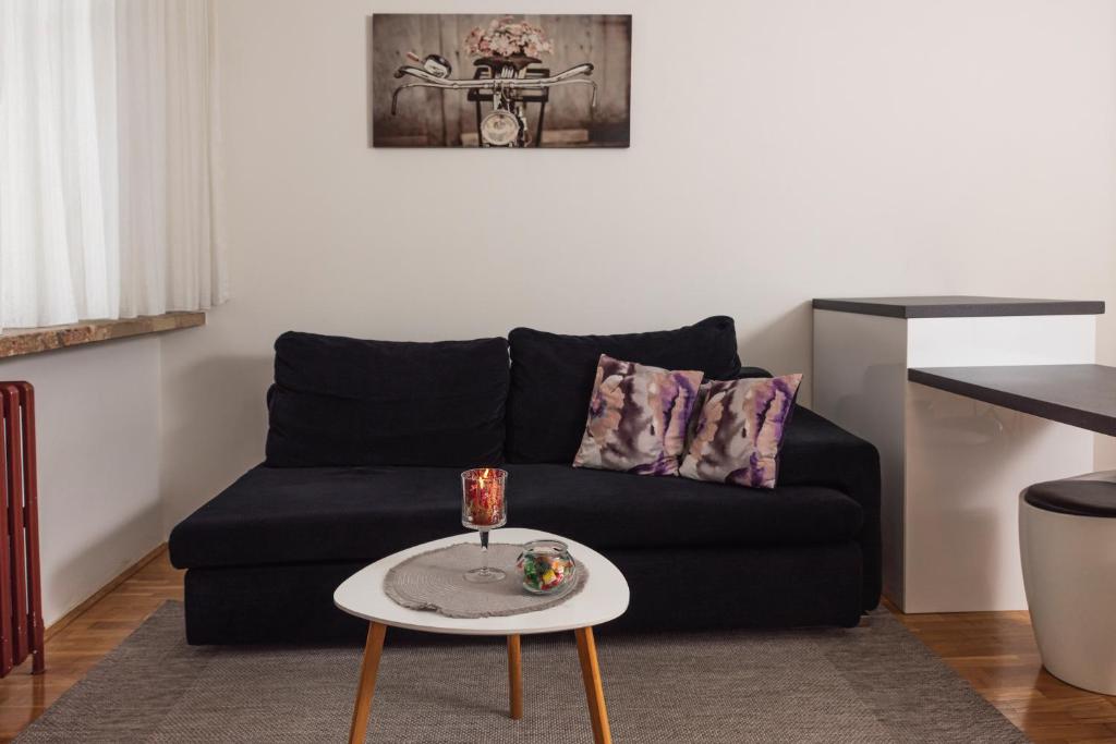 Posezení v ubytování Apartment Check In Zagreb Maksimir-free parking
