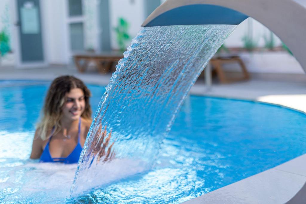 Bazén v ubytování Hotel Palma de Majorca nebo v jeho okolí