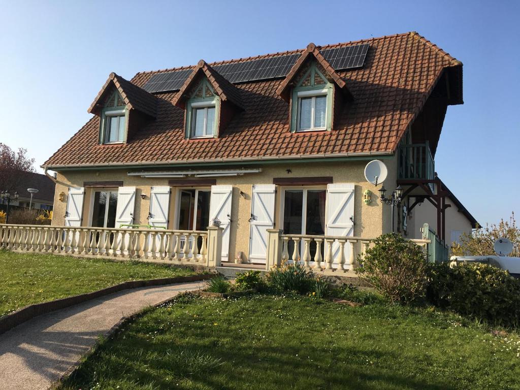 Budova, v ktorej sa ubytovanie bed & breakfast nachádza