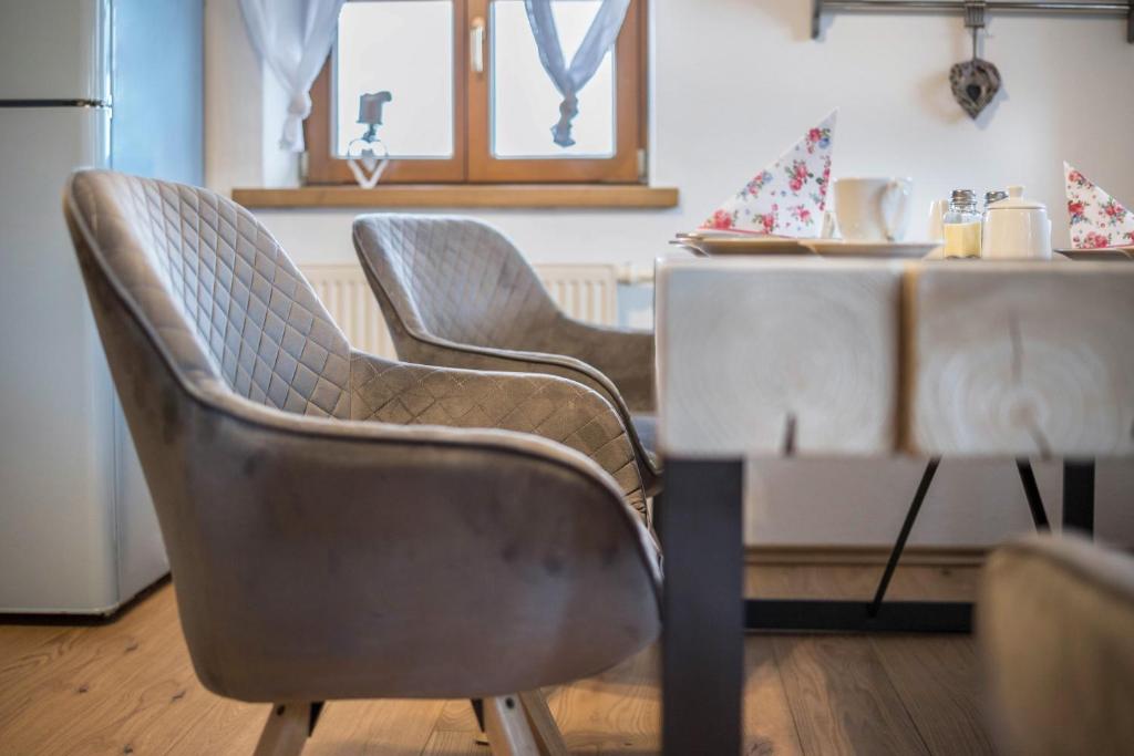 Posezení v ubytování Wohnung Sunntratn