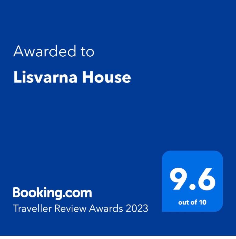 Certifikát, hodnocení, plakát nebo jiný dokument vystavený v ubytování Lisvarna House