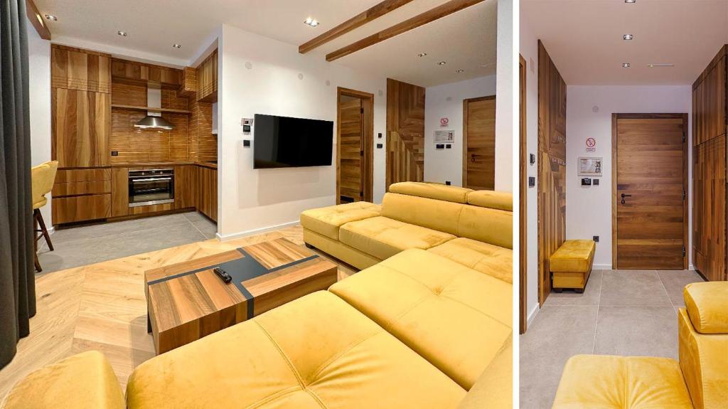 TV a/nebo společenská místnost v ubytování Aparthotel Poljice