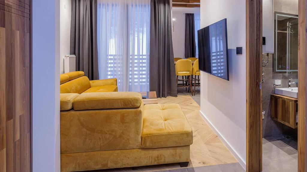 Posezení v ubytování Aparthotel Poljice