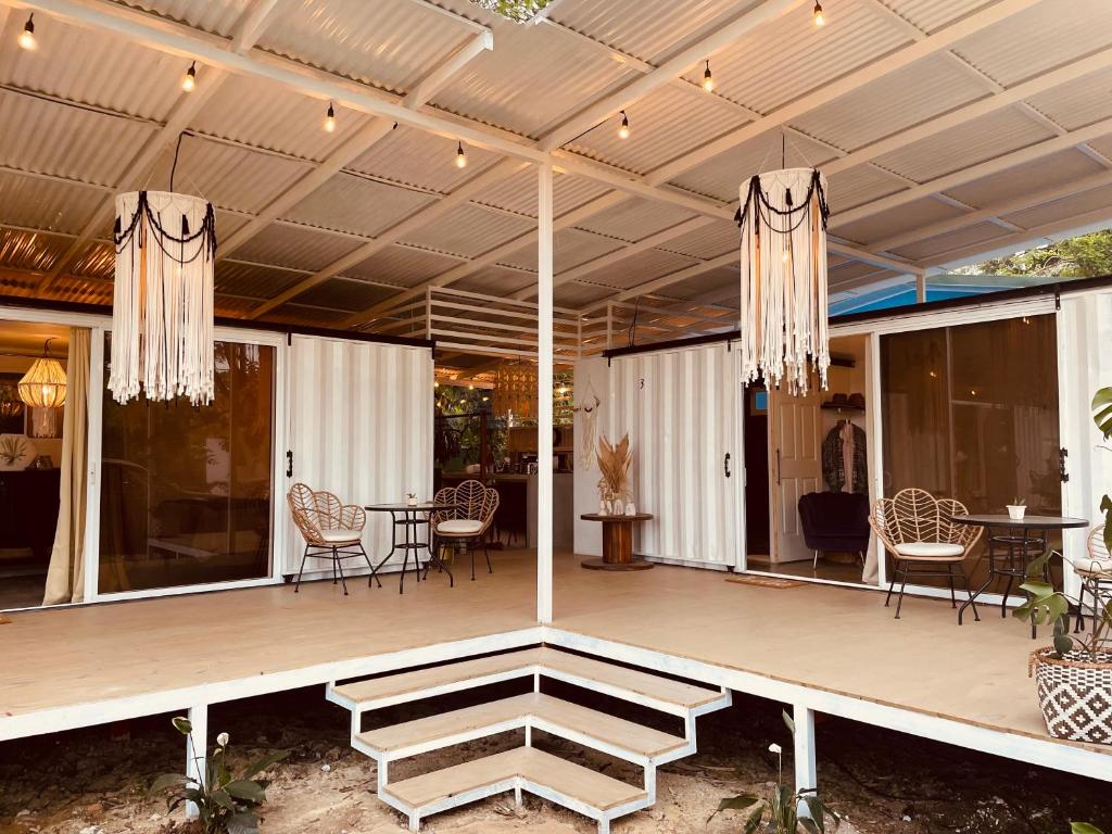 Patio nebo venkovní prostory v ubytování Casa Luce