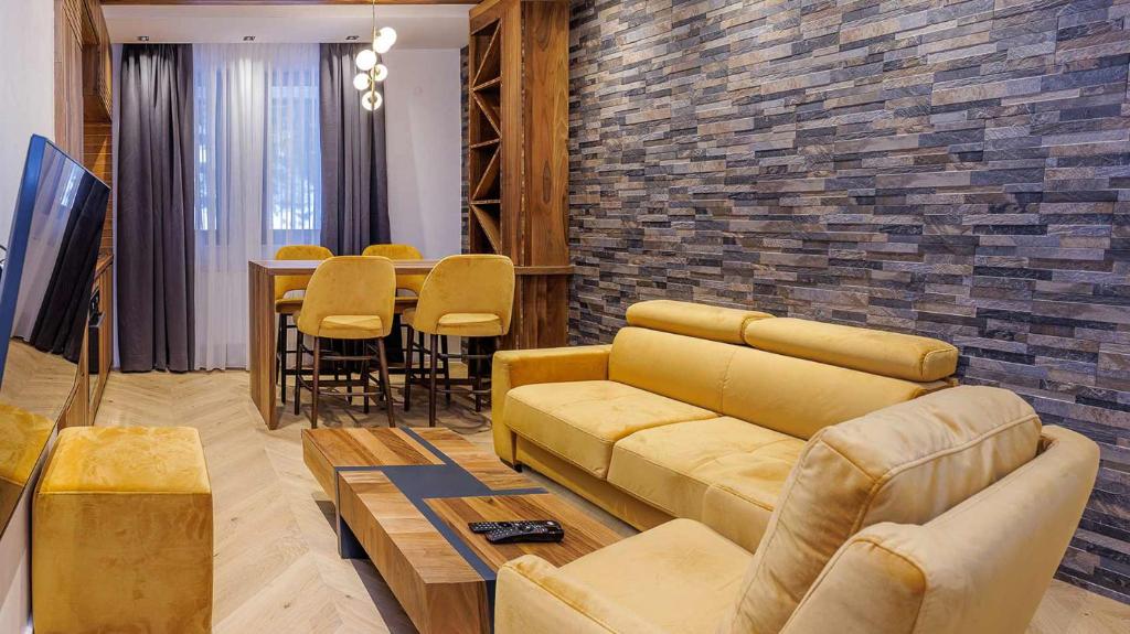 Posezení v ubytování Aparthotel Poljice