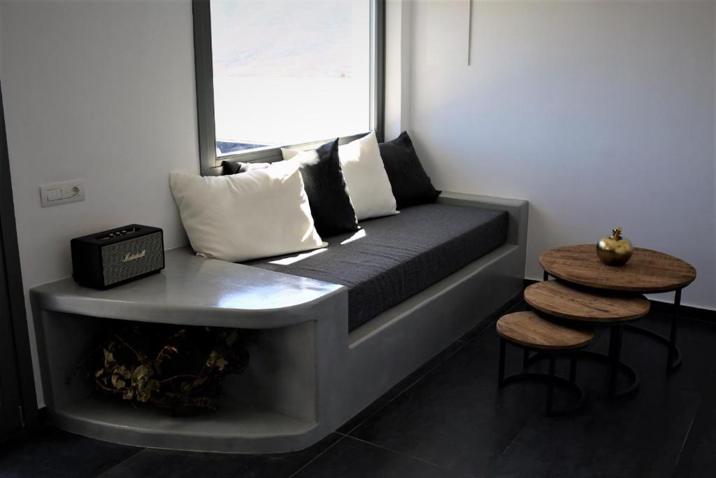 Posezení v ubytování A Lux Villas Santorini