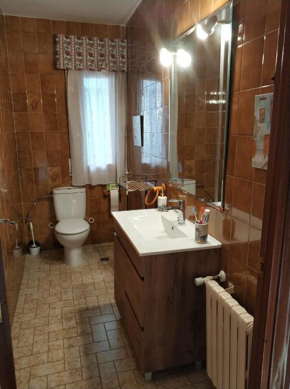 Koupelna v ubytování La lechuza blanca