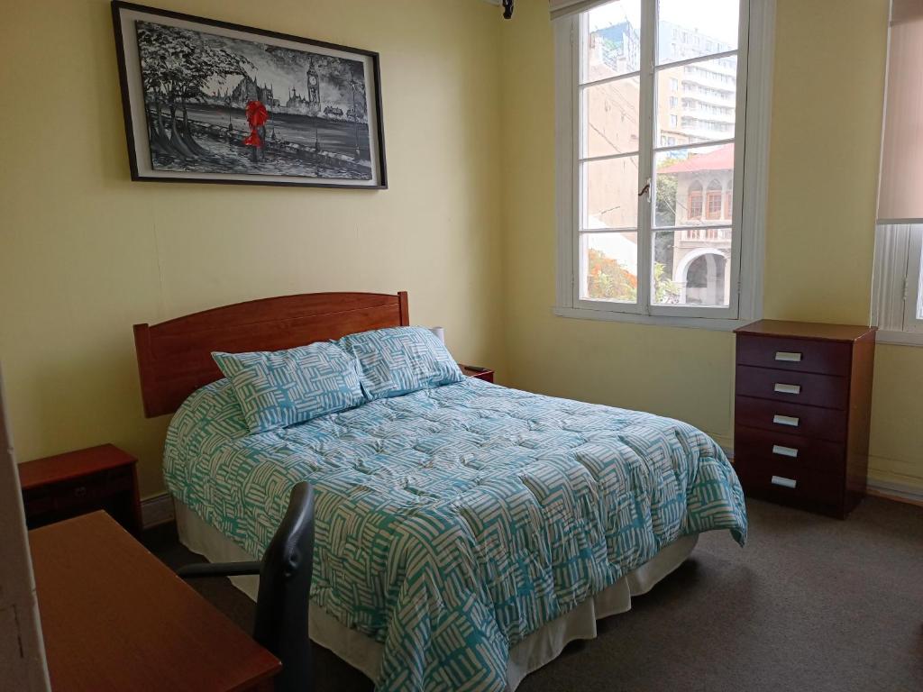 Postel nebo postele na pokoji v ubytování Hotel Paseo Valle