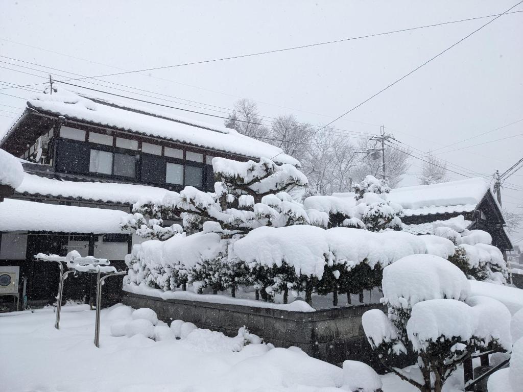 FarmStayINN 母屋 Sanzaemon-tei GuestHouse Second floor Shiga-Takasima Traditional Japanese architecture house Limited to one group per day v zimě