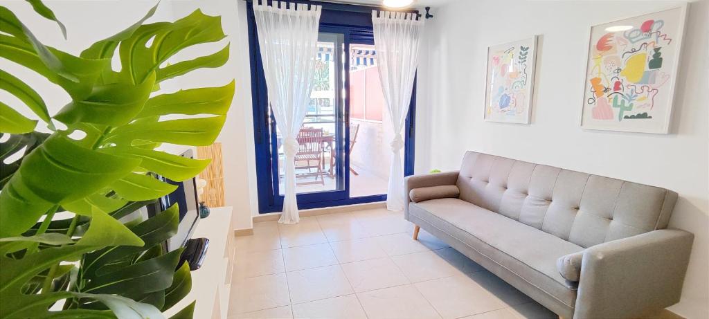 Posedenie v ubytovaní Apartamento Sueños del Mar II by DENIA COSTA