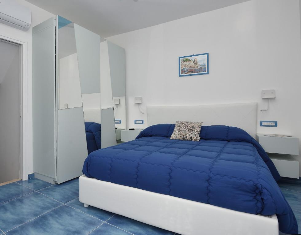 Postel nebo postele na pokoji v ubytování Amalfi Sea View
