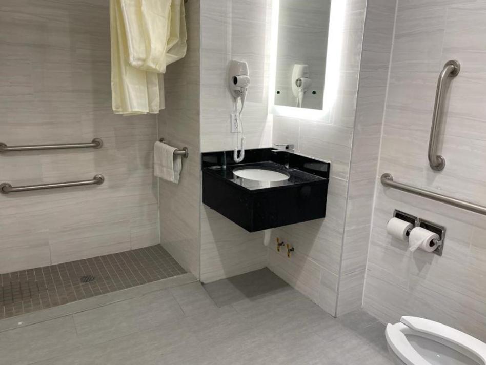 Koupelna v ubytování Royal Hotel Bronx